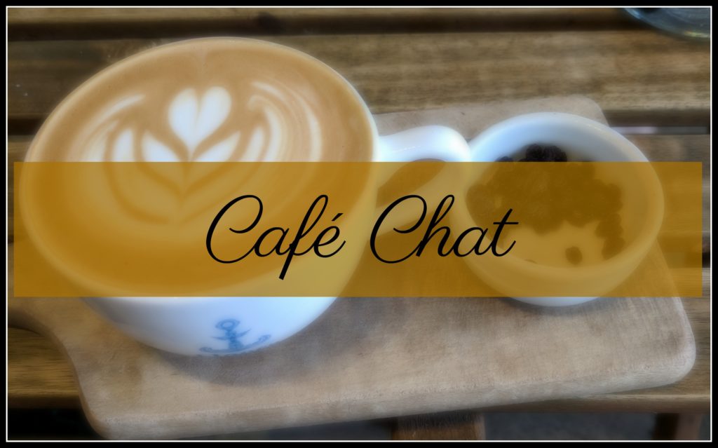Cup of coffee: a header for a bookish discussion post