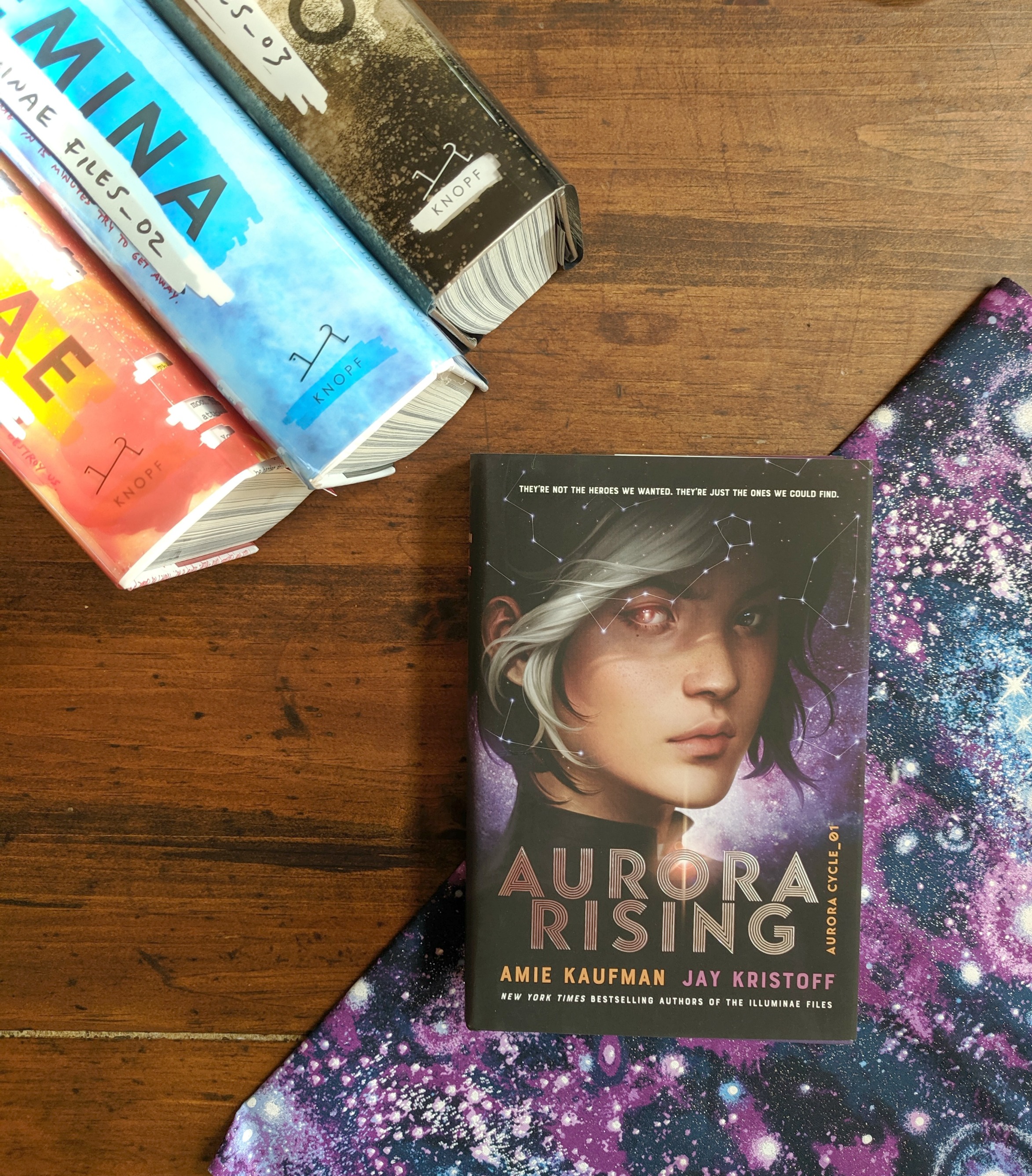 Squad Goals In Space: Aurora Rising by Jay Kristoff and Amie Kaufman – Book  Scents