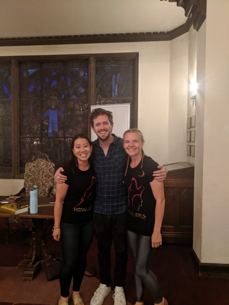 Pierce Brown Dark Age tour. Picture with howler #1