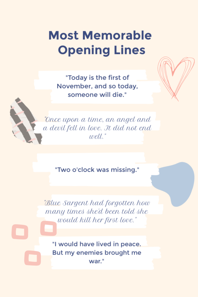 7 Best Opening Lines from Books